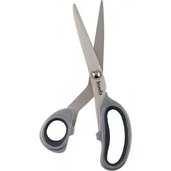 kwb 020921 Universele schaar 200 mm RVS getand blad met draadsnijder en flessenopener rood/zwart