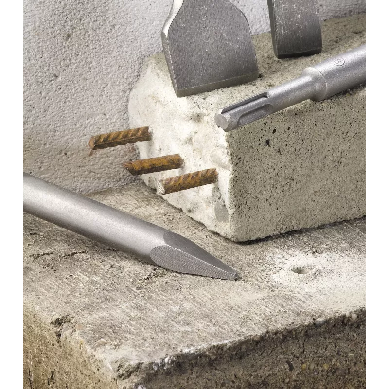 kwb 109166 SDS-Plus hardmetalen beitelset, 6-delig, 5/6/8/10 mm