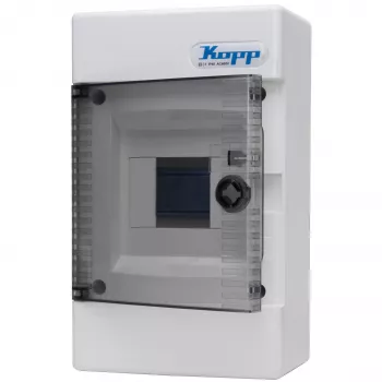 Kopp 350914040 verdeelkast, 1 rij, 8 modules