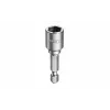 kwb 102710 1/4 inch aandrijving zeskant-dopsleutel-bit 10 mm chroom-vanadium