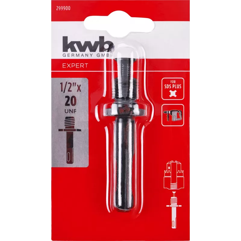 kwb SDS-plus boorhouder-adapter schacht 299900
