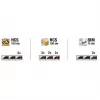 kwb 109180 decoupeerzaagbladen-set, 10-delig, T-schacht, hout/metaal/kunststof