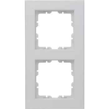 Kopp HK07 2-voudig afdekraam, matgrijs 402634007