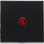 HEINRICH KOPP HK07 vlakke wip met rode lens, matzwart 490063000