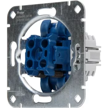 HEINRICH KOPP 508000003 inbouw-serietaster-inzetstuk, 250V, 10AX, IP20, aluminium