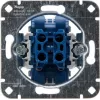 HEINRICH KOPP 508000003 inbouw-serietaster-inzetstuk, 250V, 10AX, IP20, aluminium