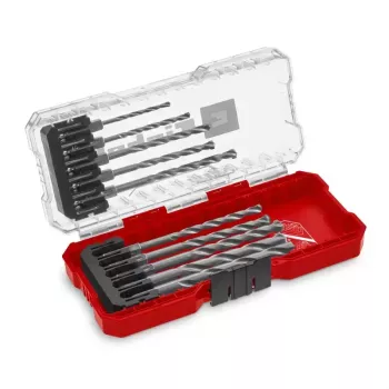 Einhell steenborenset 10-delig (3-10 mm) gereedschapsstaal 108743