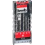 kwb 109140 hamerborenset met hardmetaalpunten, 5-delig, 4-10 mm