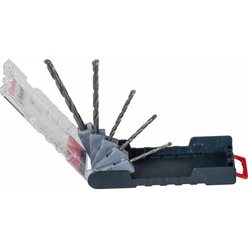 kwb 109140 hamerborenset met hardmetaalpunten, 5-delig, 4-10 mm