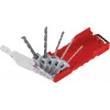 kwb 109140 hamerborenset met hardmetaalpunten, 5-delig, 4-10 mm