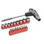 kwb 119390 21-delige bit-set met bithouder-schroevendraaier, S2-staal bits, 25 mm, 1/4 inch zeskant