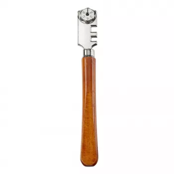 kwb 177100 Hardmetaal glassnijder met houten handgreep, 185 mm