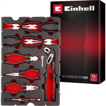 Einhell Gereedschapsinzet tangenset 9-delig voor E-Case S-F (370522)