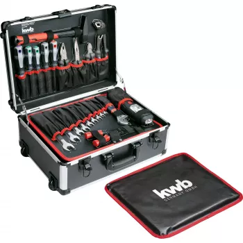 kwb 370680 68-delige gereedschapskofferset met handgereedschap