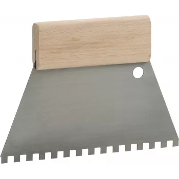 kwb 032818 tandspaan B11 roestvrijstaal 280 mm houten handgreep