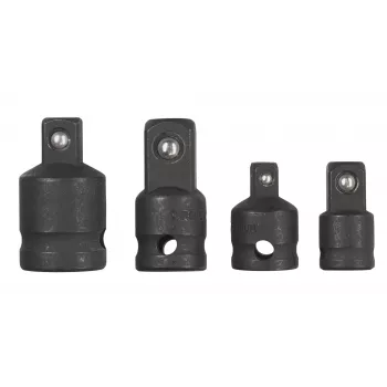 KWB 371600 dopsleuteladapter 1/4 inch zeskant naar 1/2 inch vierkantaandrijving chroom-vanadium