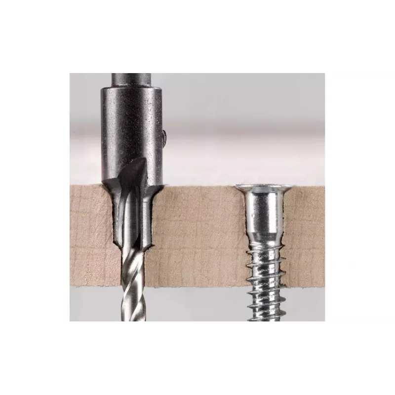 kwb 512604 houtfreesset, 6-delig, 6 mm schacht, hardmetaal, in houten kist