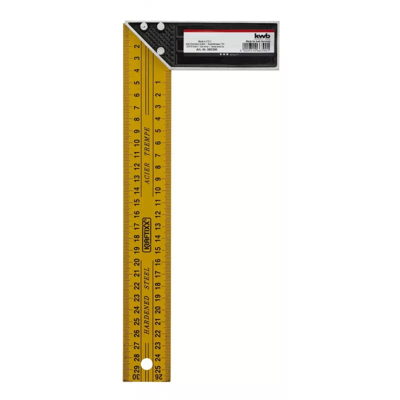 KWB 066390 kunststof hoekmeter 0-180° met 150mm been