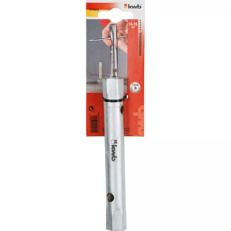 kwb 111415 dubbelringsteeksleutel 14 mm x 15 mm chroom-vanadium
