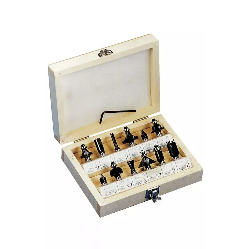 KWB 705020 holle-groffrees met wolfraamcarbide snijvlakken, 8 mm schacht, 20 mm diameter, 6 mm radius