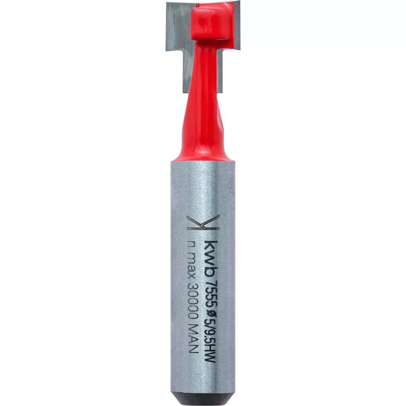 KWB 705020 holle-groffrees met wolfraamcarbide snijvlakken, 8 mm schacht, 20 mm diameter, 6 mm radius