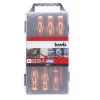 KWB 7-delige schroevendraaierset met spanningstester, chroom-vanadiumstaal, magnetische punten, ergonomische 2-componenten handgreep 140870