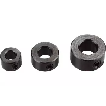 kwb 530300 boordiepte-aanslagset, 3-delig, voor boren 6/8/10 mm, staal, met inbussleutel