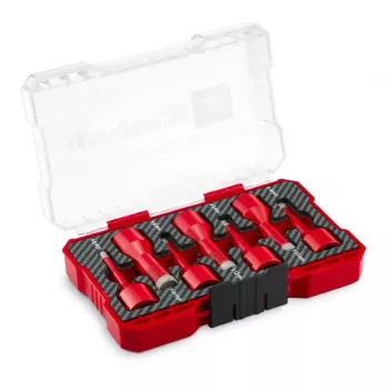 Einhell diamant-boorhamerset, 7-delig, M14 schroefdraad, 6–14 mm, voor tegels, keramiek, fijnkeramiek, marmer, graniet 500400