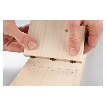 KWB 530206 deuvelmarkeringspennen voor houten deuvels, 4 stuks (6, 8, 10, 12 mm)