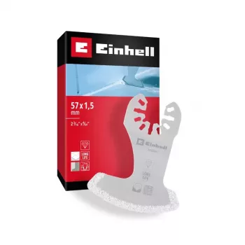 Einhell 708085 diamant segmentzaagblad 57 mm voor oscillerende multifunctionele gereedschappen