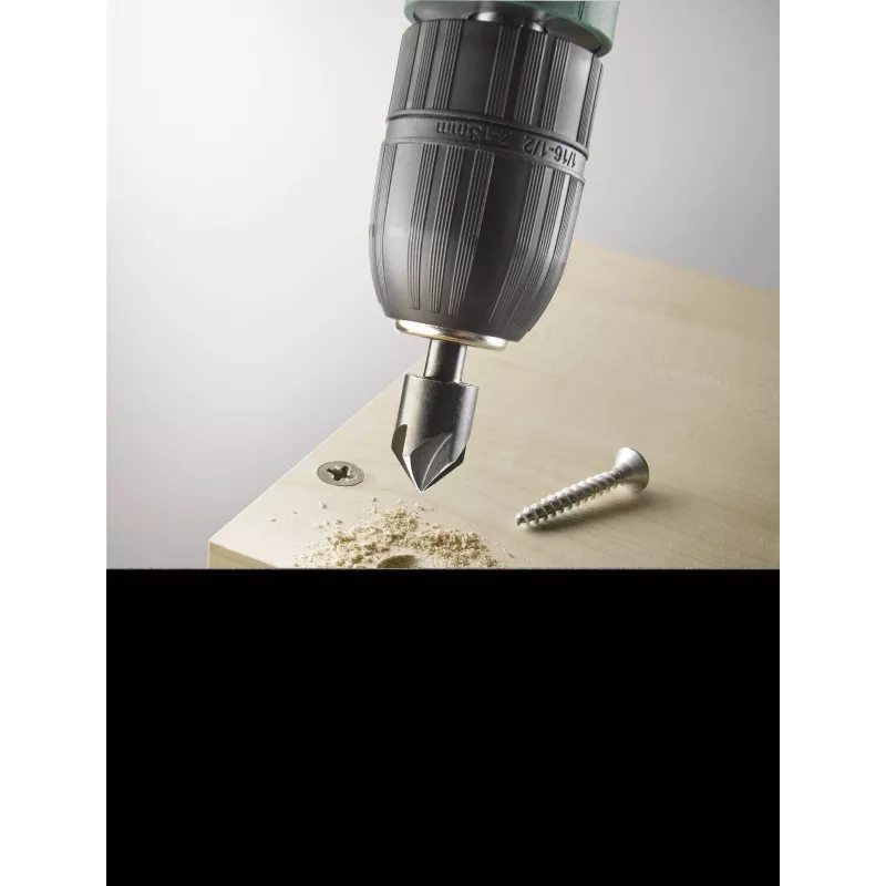 KWB kegelverzinker HSS 5-snijvlakken 12 mm DIN 335 C 704310