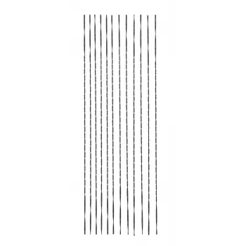 kwb 316403 decoupeerzaagbladen-set 130 mm, 5 stuks, T-schacht, hout/metaal/kunststof