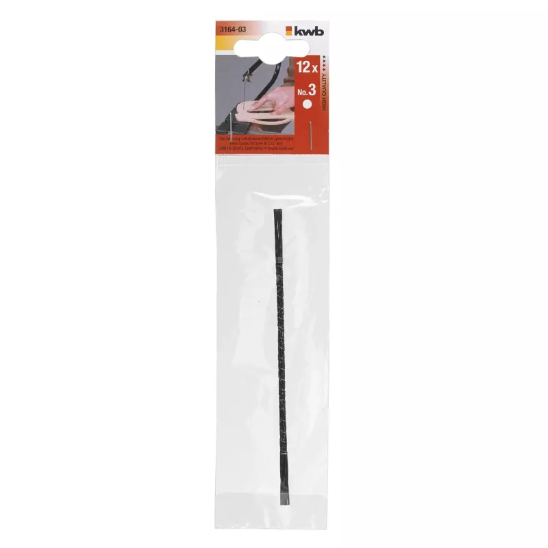 kwb 316403 decoupeerzaagbladen-set 130 mm, 5 stuks, T-schacht, hout/metaal/kunststof