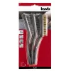 kwb 3-delige draadborstel-set – staal-, messing- en nylonborstels met ergonomische grepen (923490)