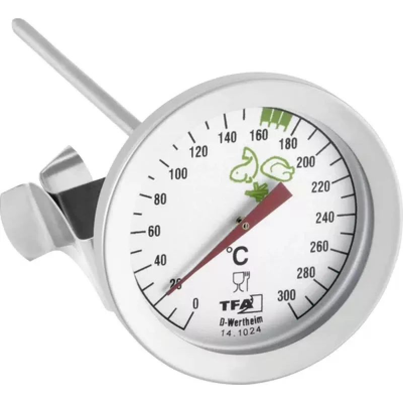 TFA Dostmann 14.1024 analoge buitenthermometer, wit, wandmontage, -30 tot +50°C