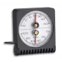 TFA Dostmann 45.2018 analoge ronde thermometer, Ø63 mm, -20 tot +50 °C, wit/zilver 7601