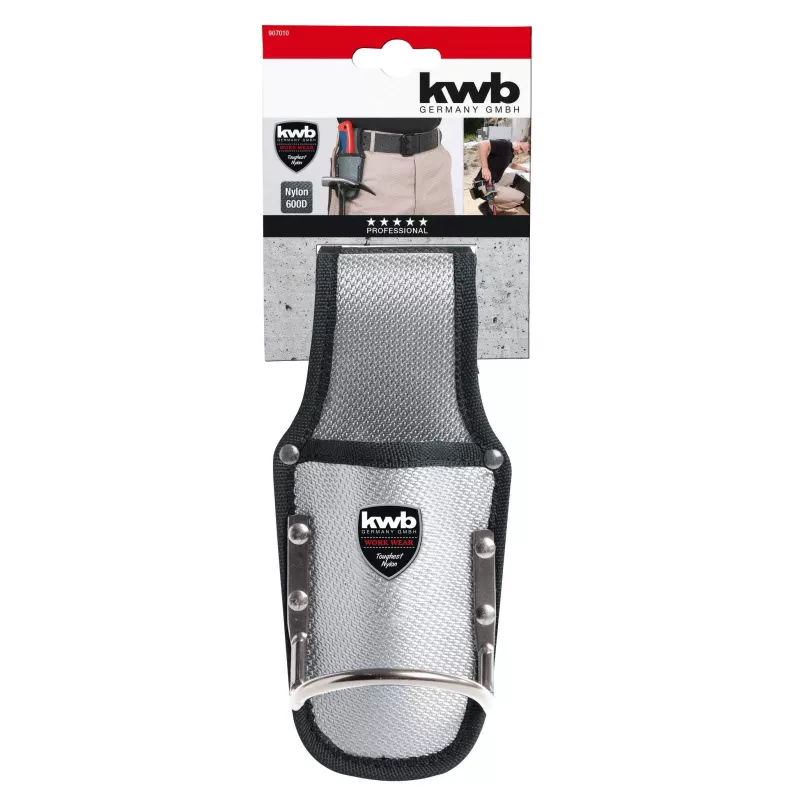 kwb 907010 hamerhouder, leer, riemlus, bruin, 1 stuk