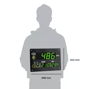 TFA Dostmann AIRCO2NTROL OBSERVER CO2-monitor - zwart 31.5002