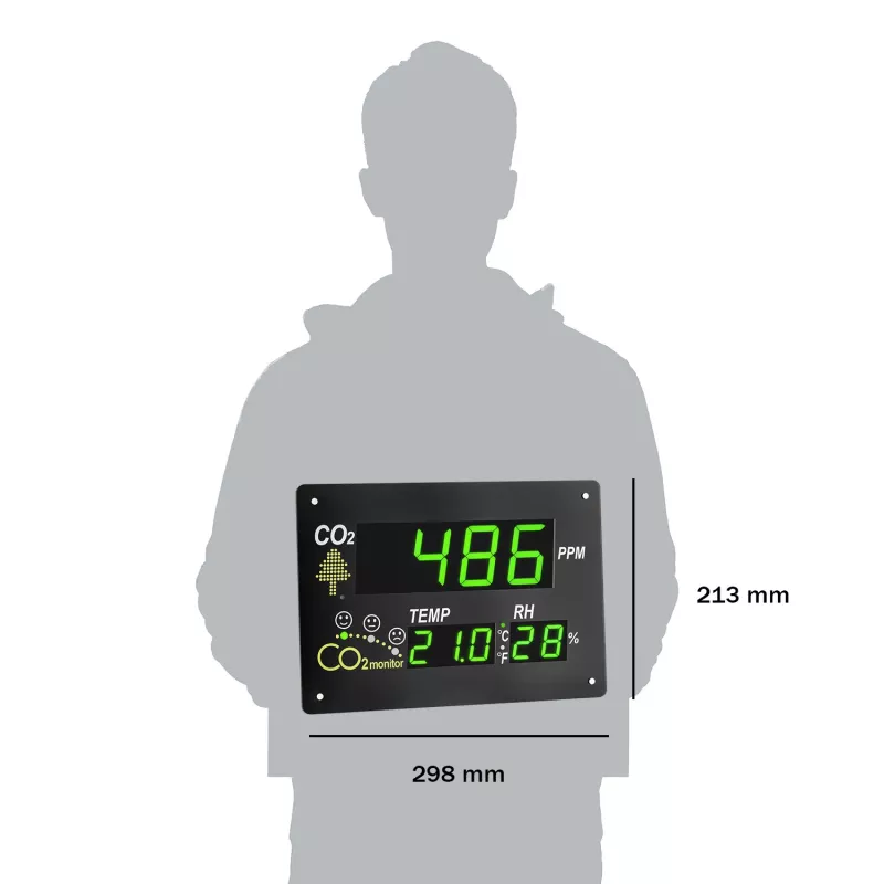 TFA Dostmann AIRCO2NTROL OBSERVER CO2-monitor - zwart 31.5002