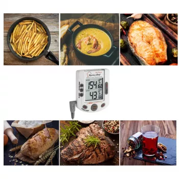 TFA Dostmann Keuken-chef digitale braad- en oven thermometer 14.1503