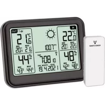 TFA Dostmann MEMO 35.1141.01 Draadloos weerstation met 12-24 uur voorspelling