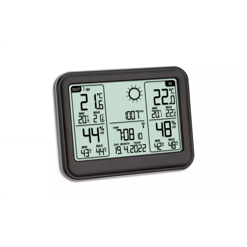 TFA Dostmann MEMO 35.1141.01 Draadloos weerstation met 12-24 uur voorspelling