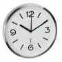 TFA Dostmann 60.3535.02 radiowandklok rond zilver - wit