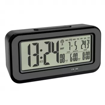 TFA Dostmann BOXX digitale wekker zwart 60.2554.01