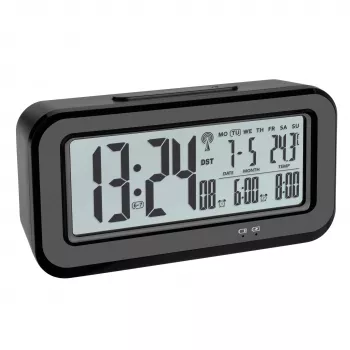 TFA Dostmann BOXX digitale wekker zwart 60.2554.01