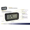 TFA Dostmann BOXX digitale wekker zwart 60.2554.01