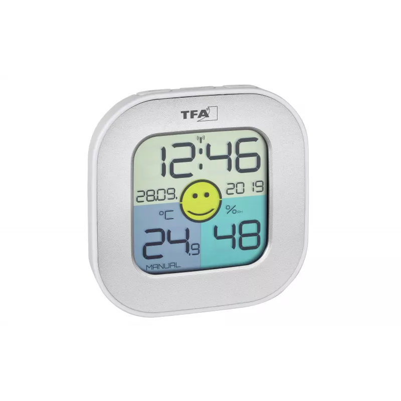 TFA Dostmann FUN binnenruimte elektronische hygrometer zilver 30.5050.54