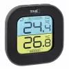 TFA Dostmann digitale thermo-hygrometer vierkant 1,5V 61x24x61mm zwart 30.3068.01