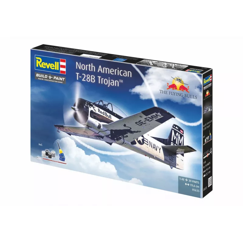 Revell 05635 Flying Bulls T-28B Trojan modelbouwpakket 1:48