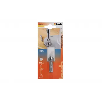 KWB 704840 HSS verzinkboor 16 mm, 90°, 3 snijvlakken, cilinderschacht